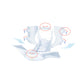 Seni® Super Plus Overnight Heavy to Severe Absorbency Incontinence Brief, Medium S-ME25-BP1