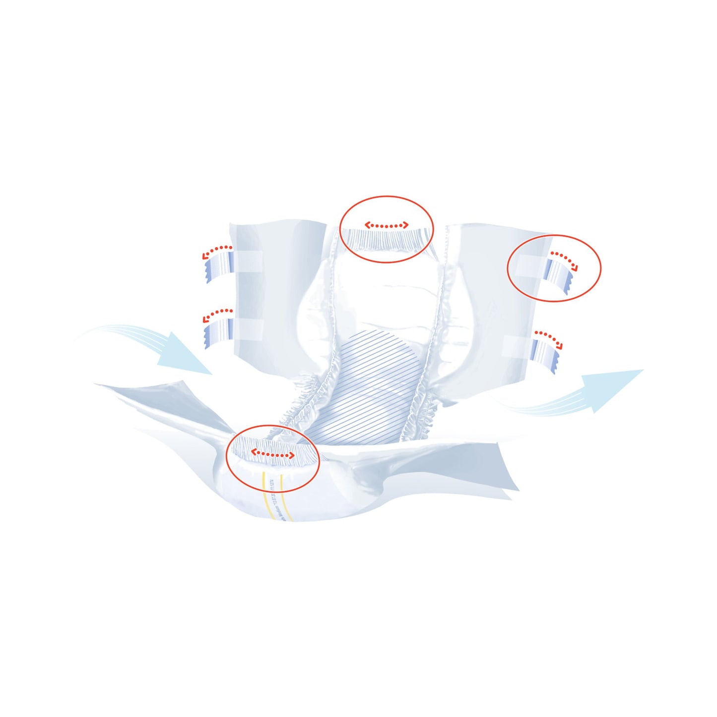 Seni® Super Plus Overnight Heavy to Severe Absorbency Incontinence Brief, Medium S-ME25-BP1