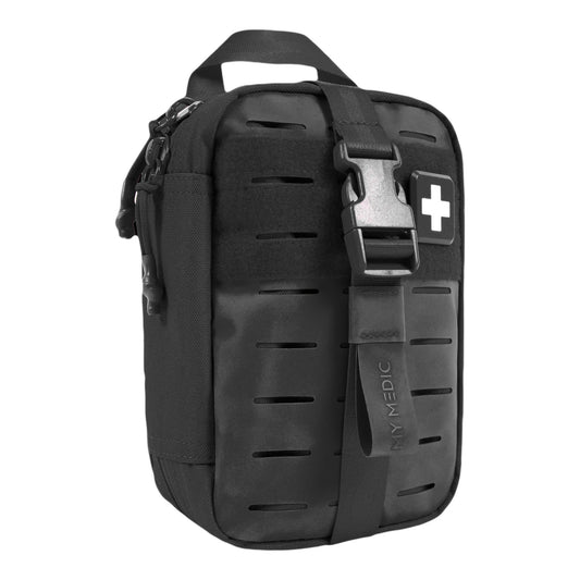First Aid Kit My Medic™ MYFAK Mini Standard Black Soft Bag - MM-KIT-U-MFK-MINI-V2-BLK-STN
