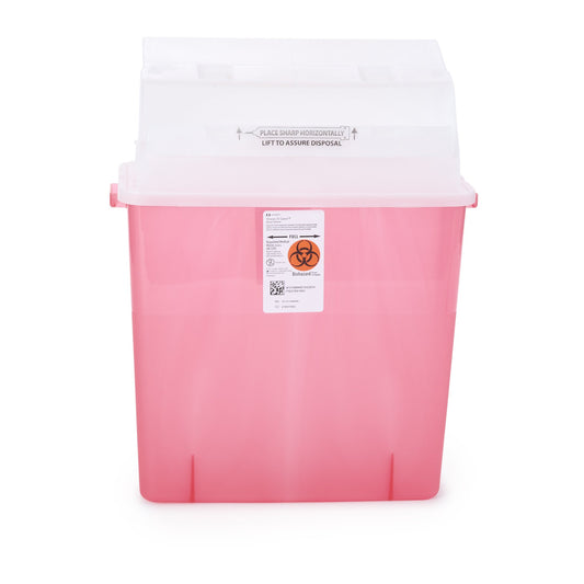 Sharps-A-Gator™ Multi-purpose Sharps Container, 3 Gallon, 20½ x 14 x 6 Inch 31314886