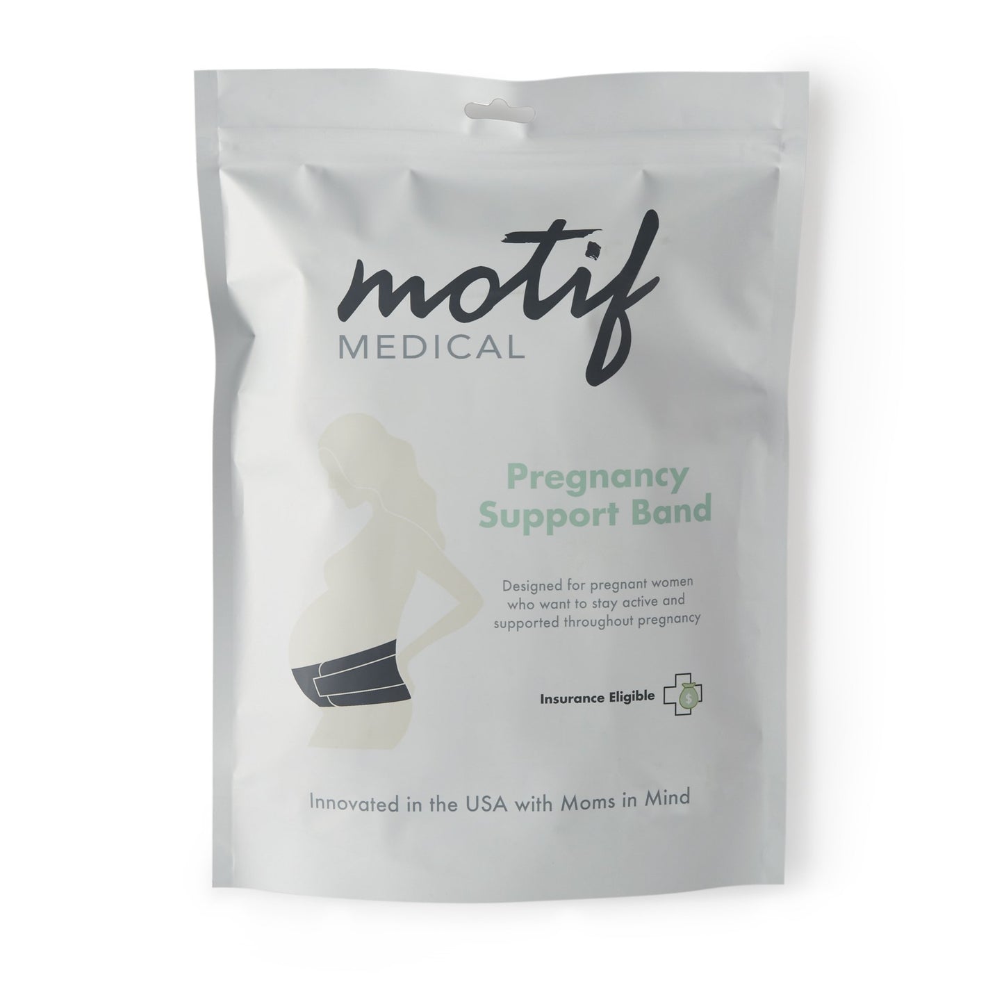 Maternity Support Belt Small Hook and Loop Closure 33 to 40 Inch Under Belly Circumference Adult AAA0016-02