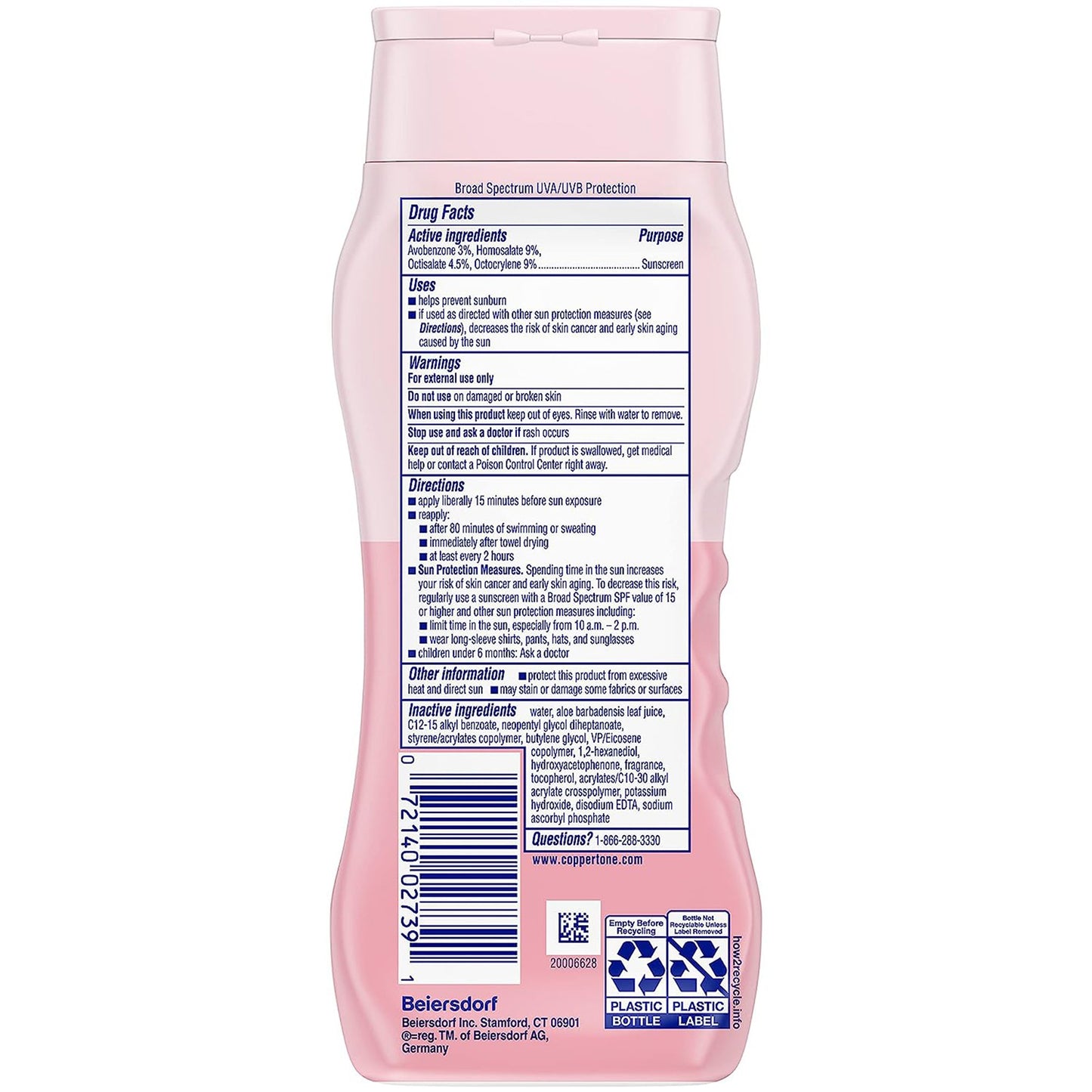 Coppertone® Water Babies SPF 50 Sunscreen Lotion, 8 oz. 07214002739