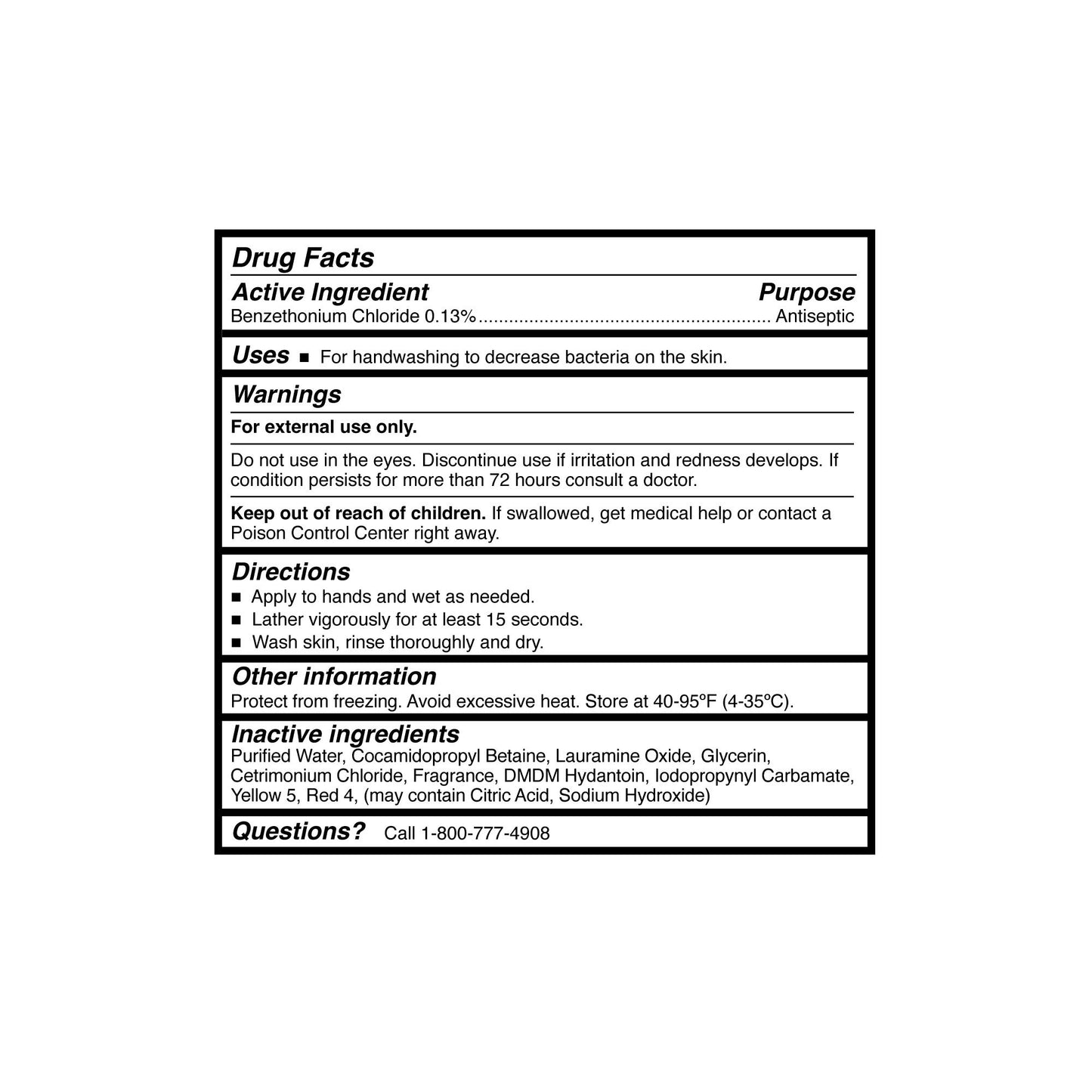 McKesson Clean Scent Foaming Antibacterial Soap, 18-ounce pump bottle 53-23127-18