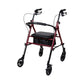 McKesson Four-Wheel Rollator 146-RTL10261RD