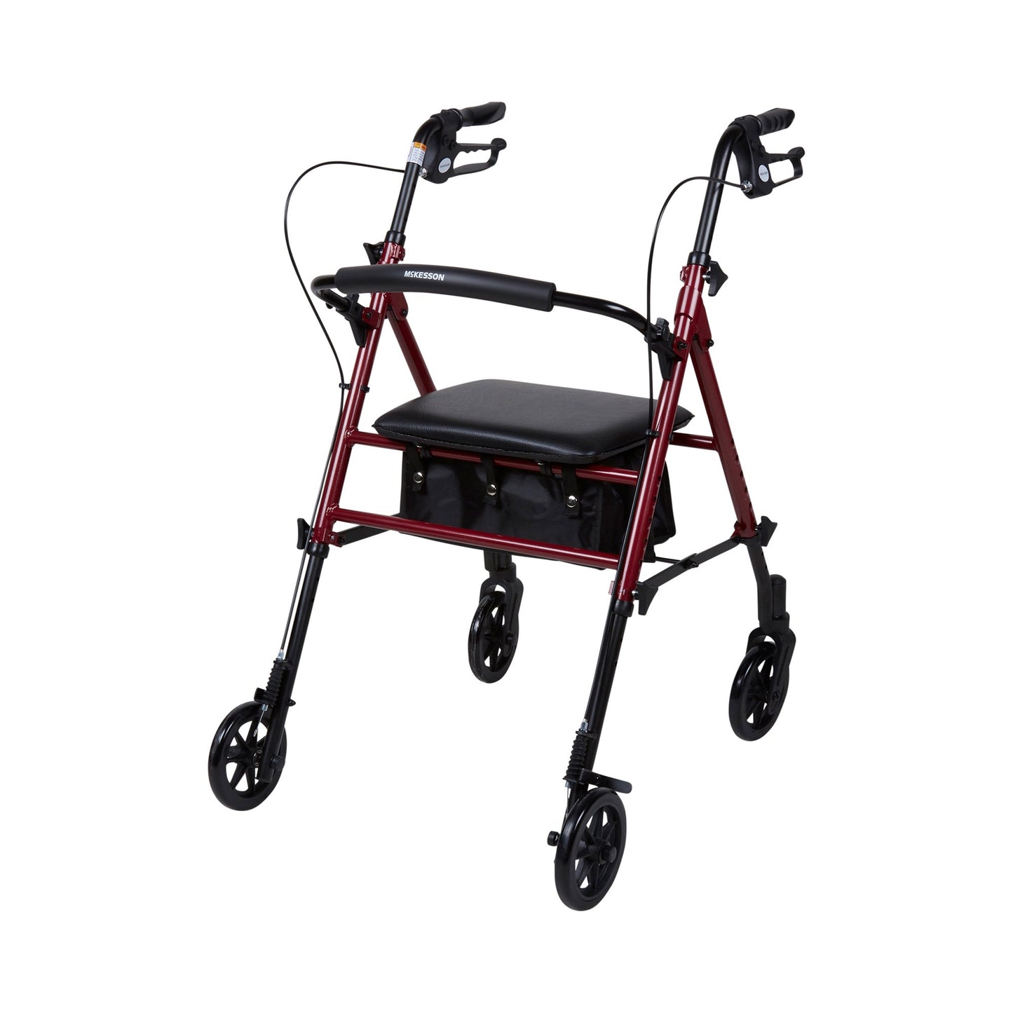 McKesson Four-Wheel Rollator 146-RTL10261RD