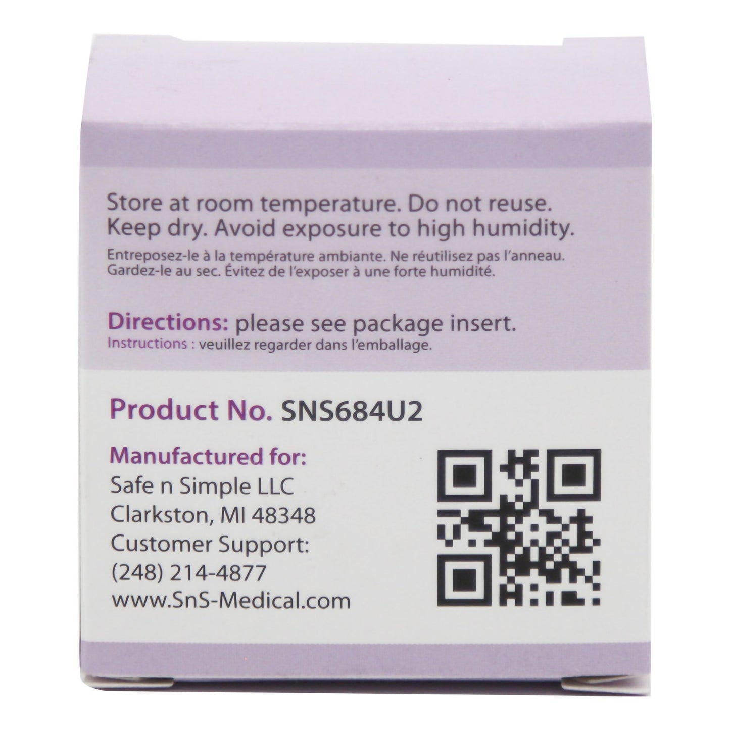 Safe-n'Simple Adhesive Barrier Ring SNS684U2