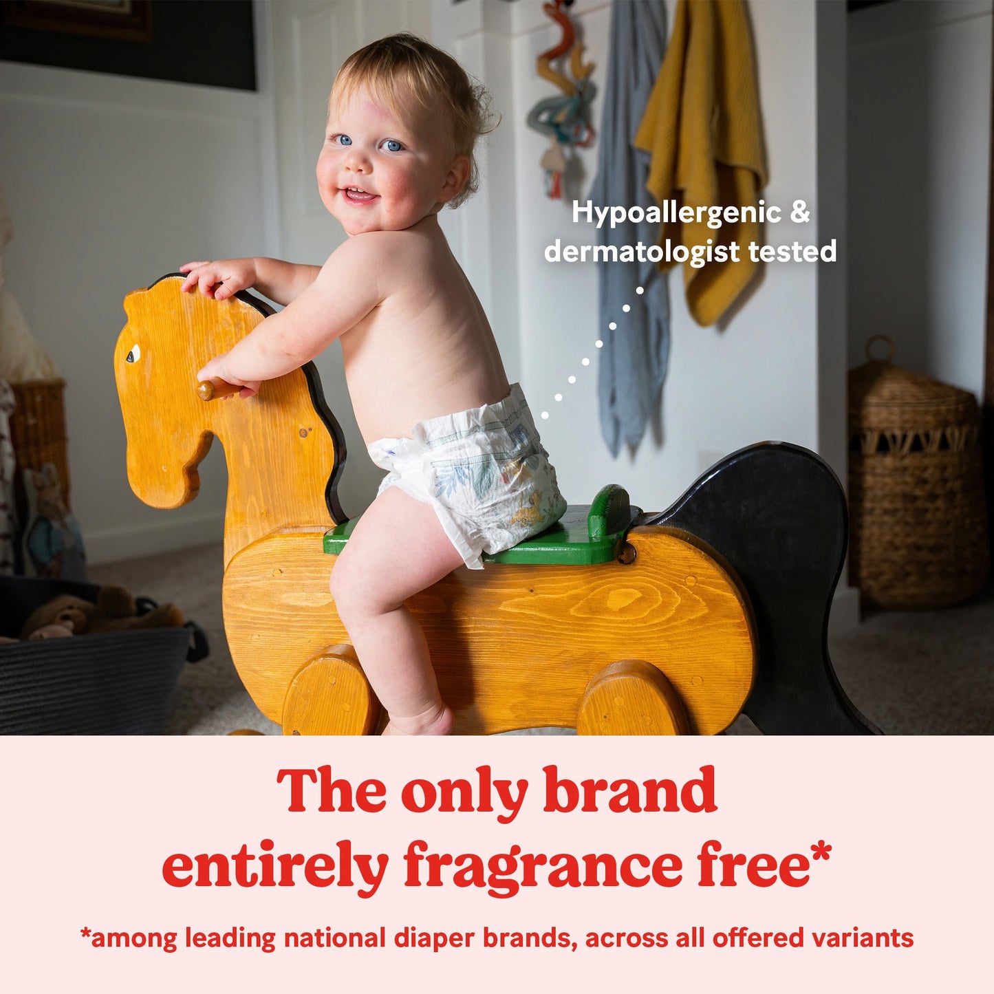 Unisex Baby Diaper Huggies® Little Movers Size 7 Disposable Moderate Absorbency 53851