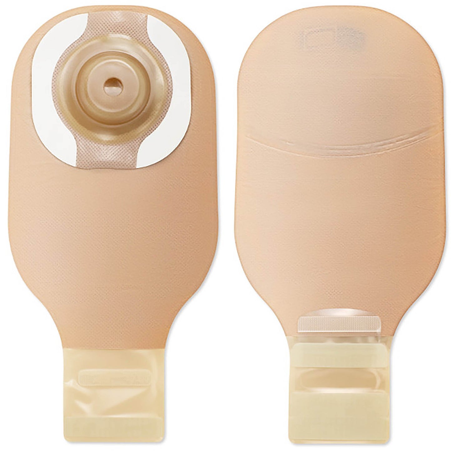 Premier™ 89511 One-Piece Beige Ostomy Pouch, Cut to Fit Stomas up to 55 mm 89511