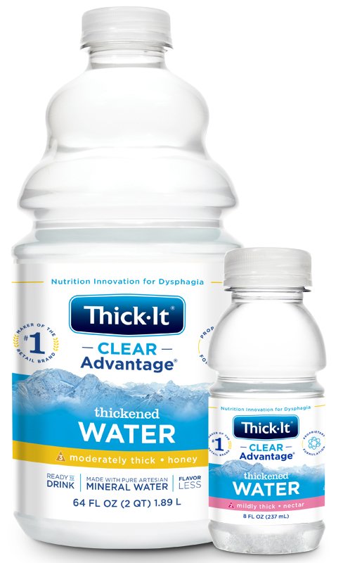 Thick-It® Clear Advantage® Nectar Consistency Thickened Water, 64-ounce Bottle B450-A5044