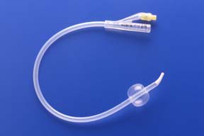 Foley Catheter Rusch® 2-Way Coude Tip 5 cc Balloon 18 Fr. Silicone - 171305180