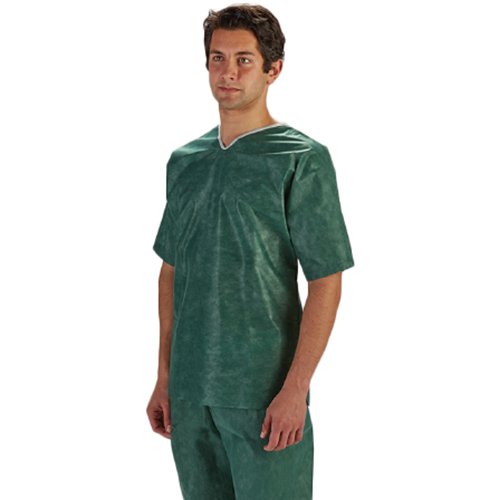 Graham Medical Patient Scrub Pants, Dark Green, 3X-Large 64840