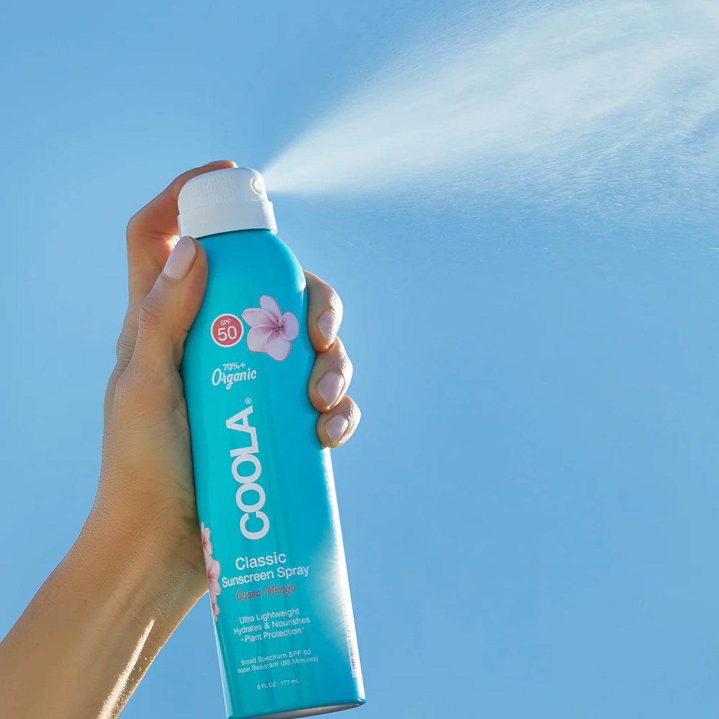 Sunscreen COOLA® Classic Body SPF 50 Spray 6 oz. Aerosol Can CL10120