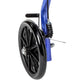 McKesson Bariatric Blue Folding Steel Four-Wheel Rollator 146-10215BL-1