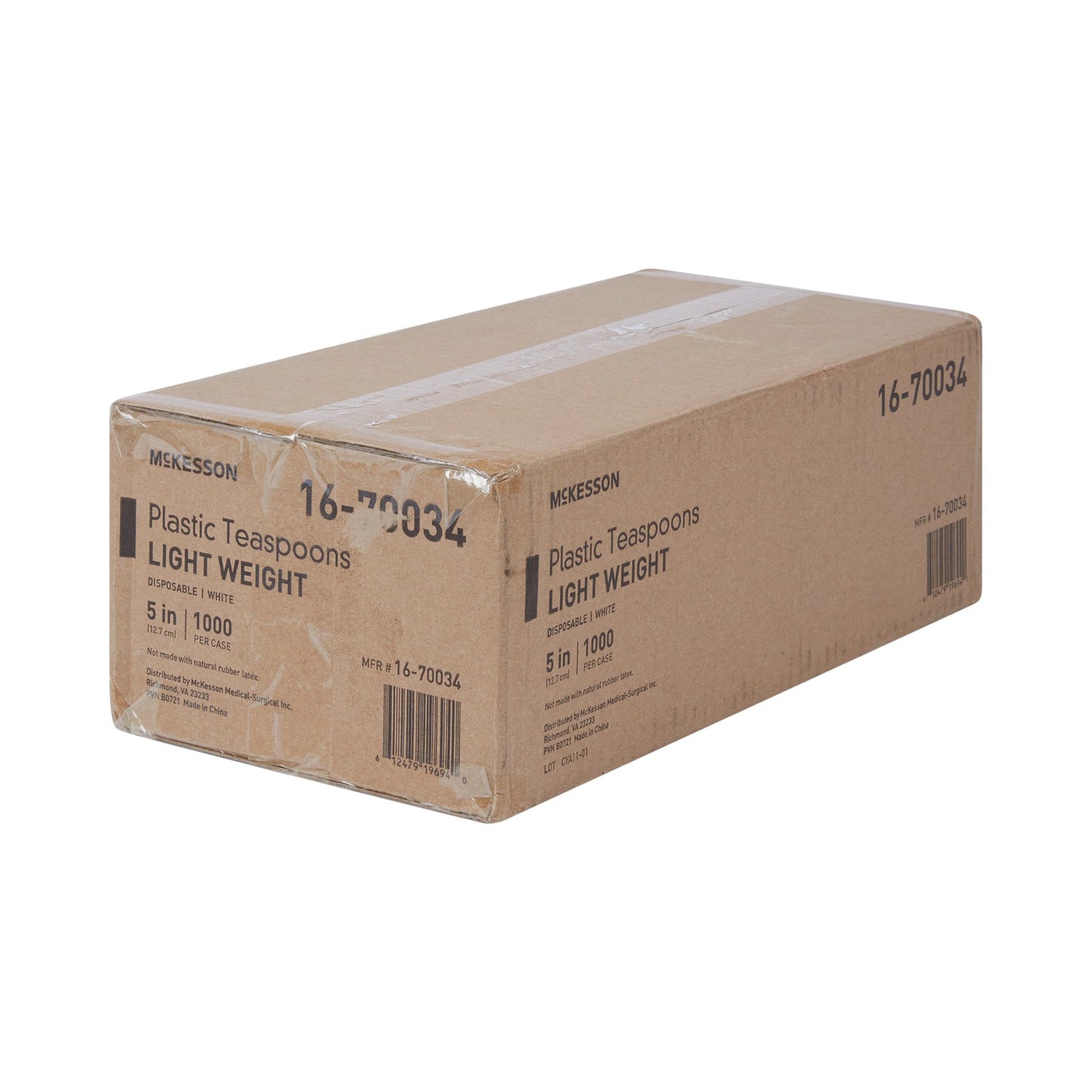 McKesson White Polypropylene Spoon 16-70034