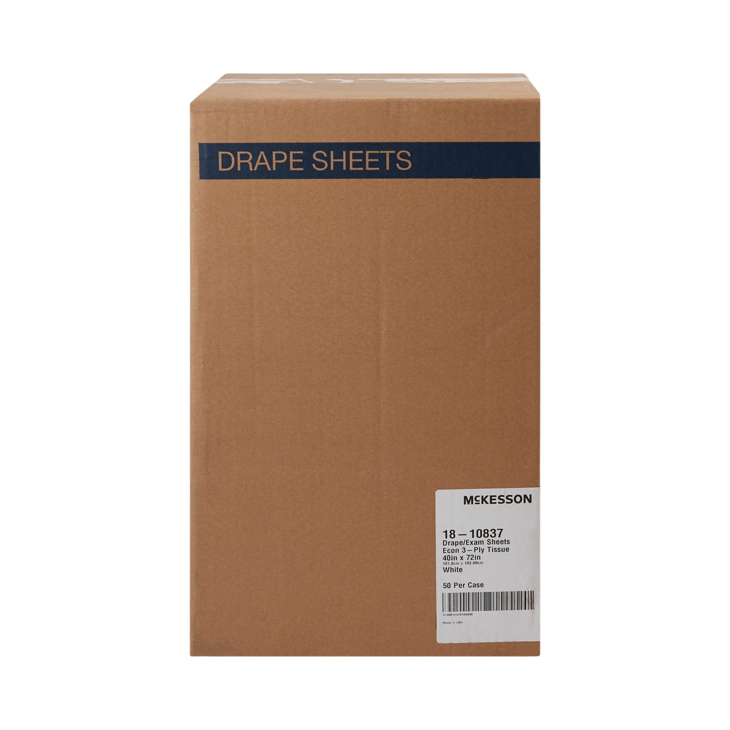 McKesson Sterile Physical Exam Drape, 40 x 72 Inch 18-10837