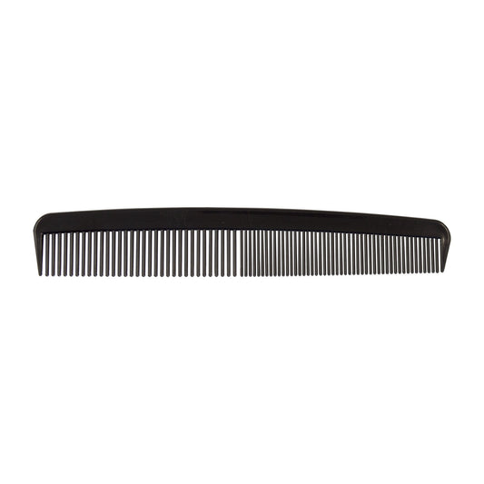 Comb 7 Inch Black Plastic - 4885