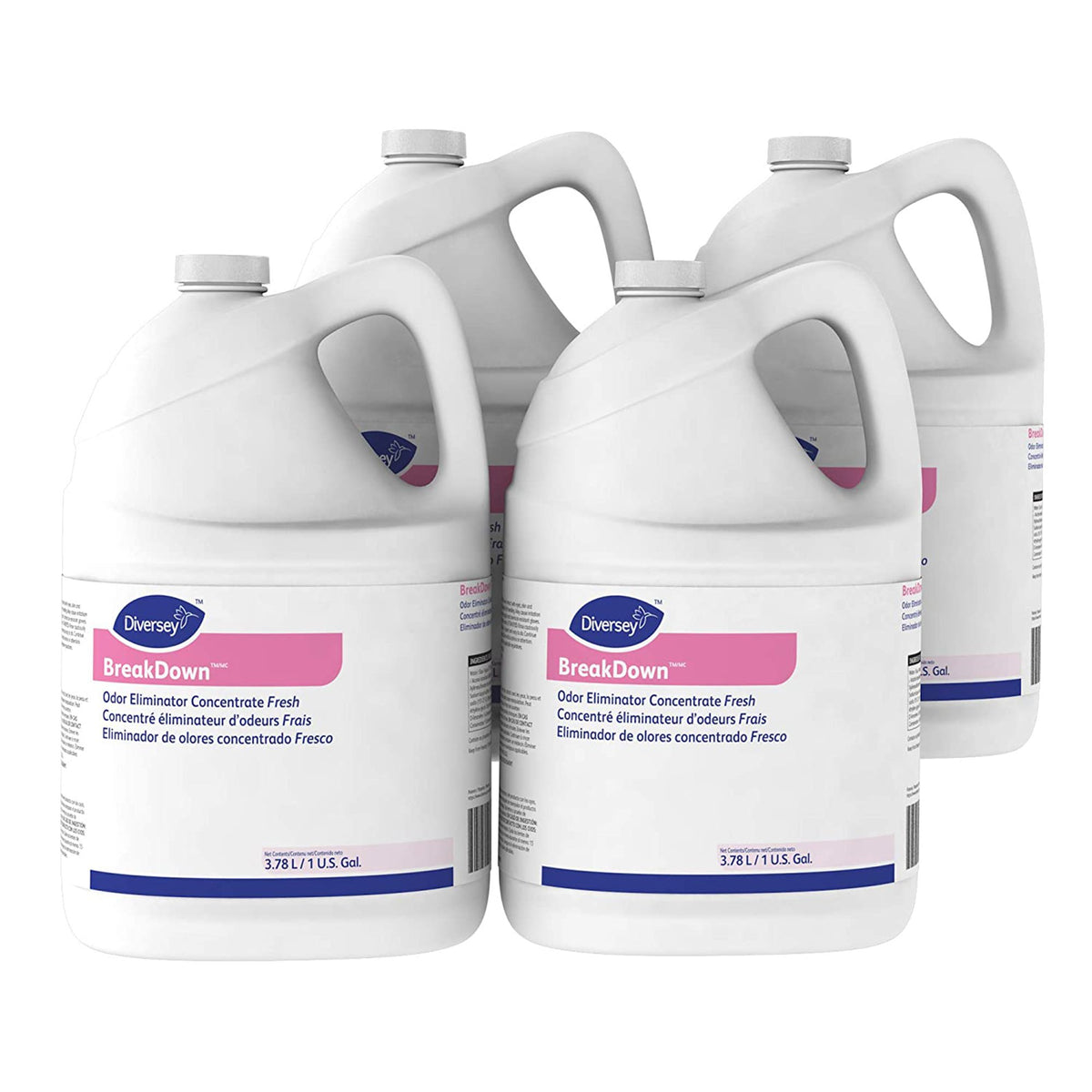 Breakdown Cleaner Label BreakDown™ Odor Eliminator and Cleaner Concentrate, Cherry Almond Scen ...