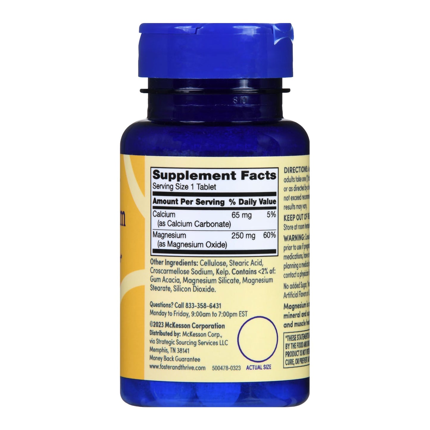 Foster & Thrive™ Magnesium 250 mg Tablets 01093995685