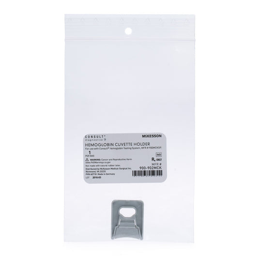 McKesson Consult™ Hb Microcuvette Holder For use with the McKesson Consult™ Hb Hemoglobin Testing System, MFR # 900MCKSP - 900-902MCK