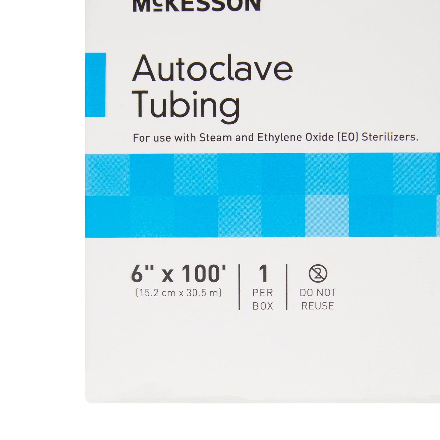 McKesson Sterilization Tubing, 6 Inch x 100 Foot 6430