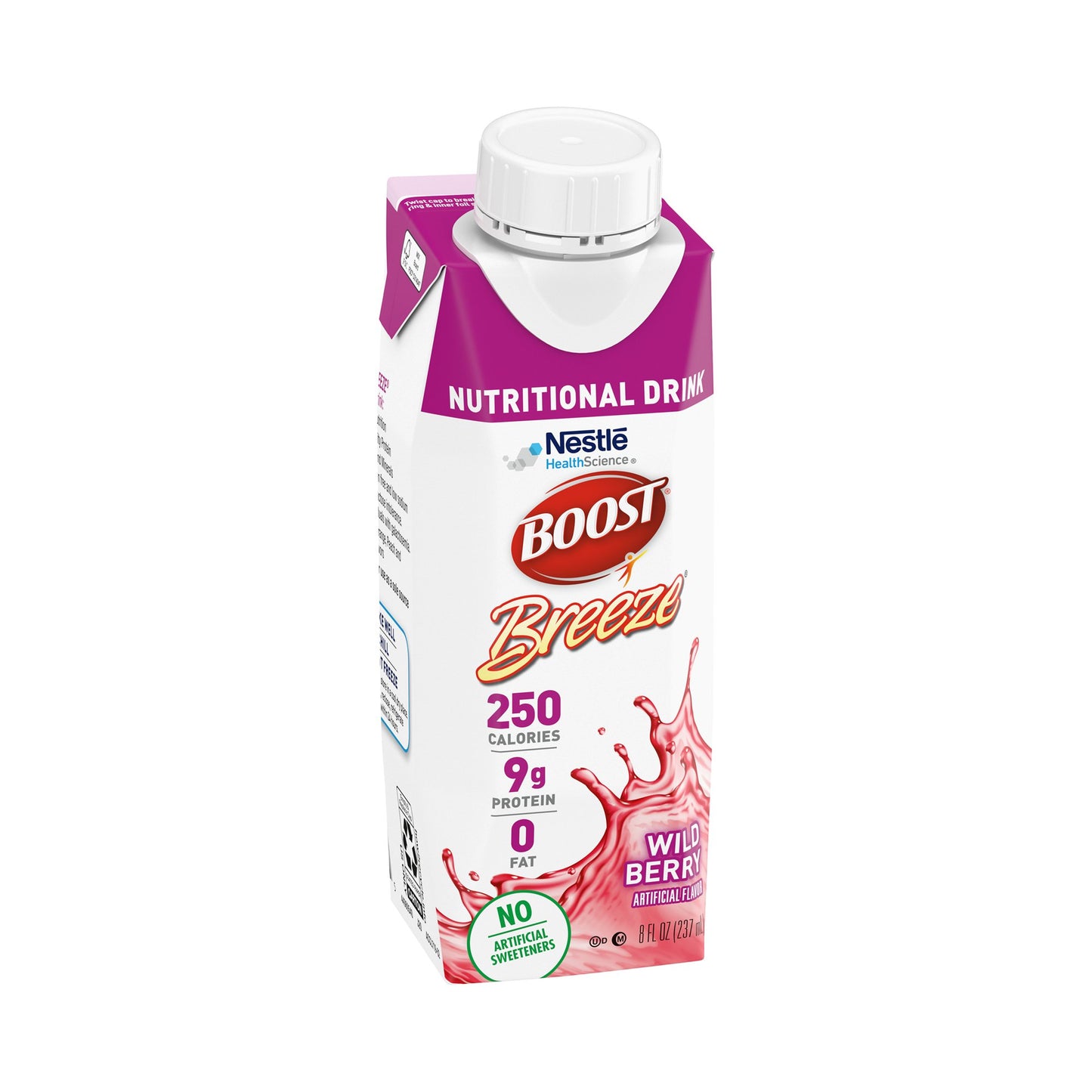 Boost Breeze® Wild Berry Nutritional Drink, 8-ounce carton 00043900685601
