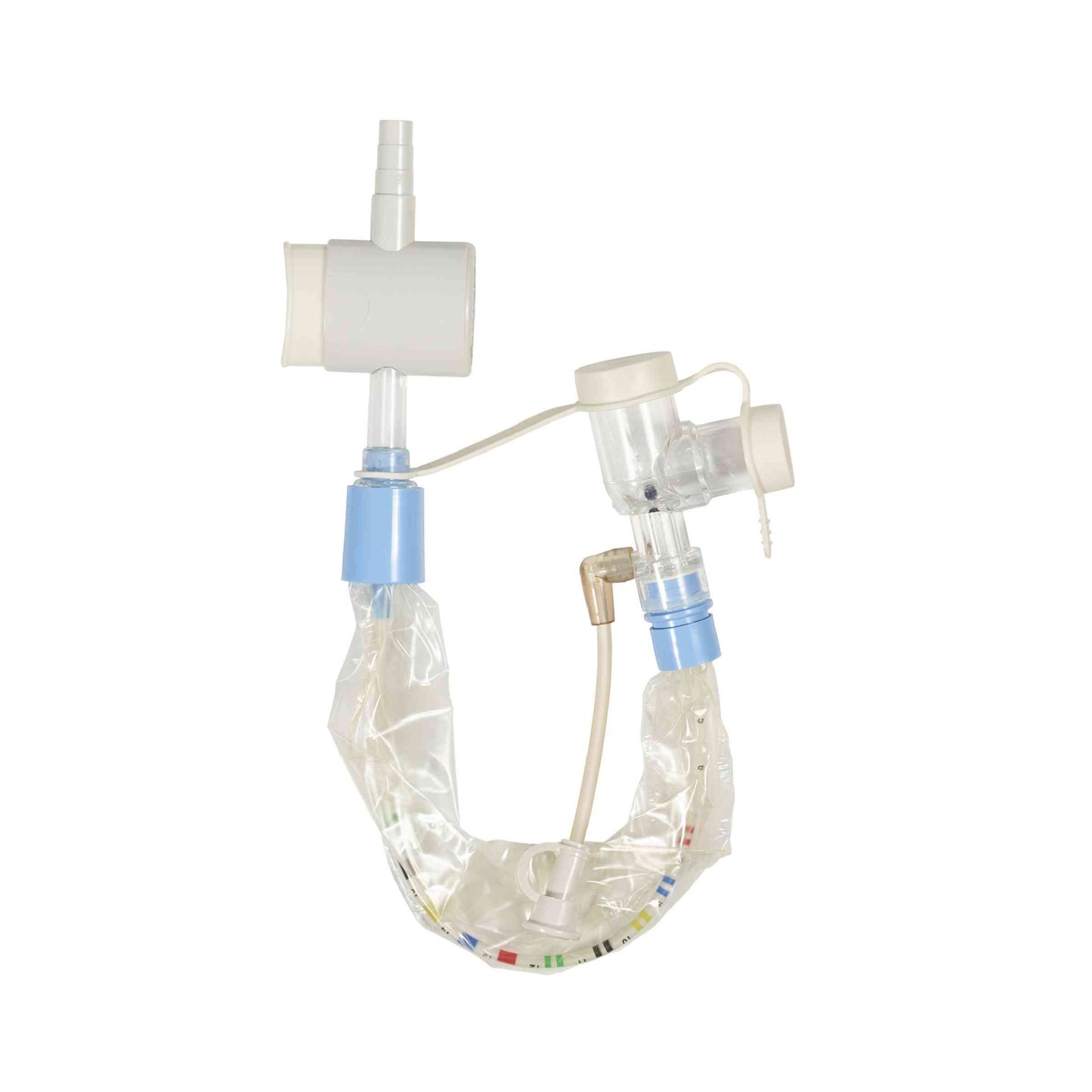 Closed Suction Catheter Ballard® Tracheostomy Type Closed Style Thumb Valve Vent 10 Fr. Sterile 8215