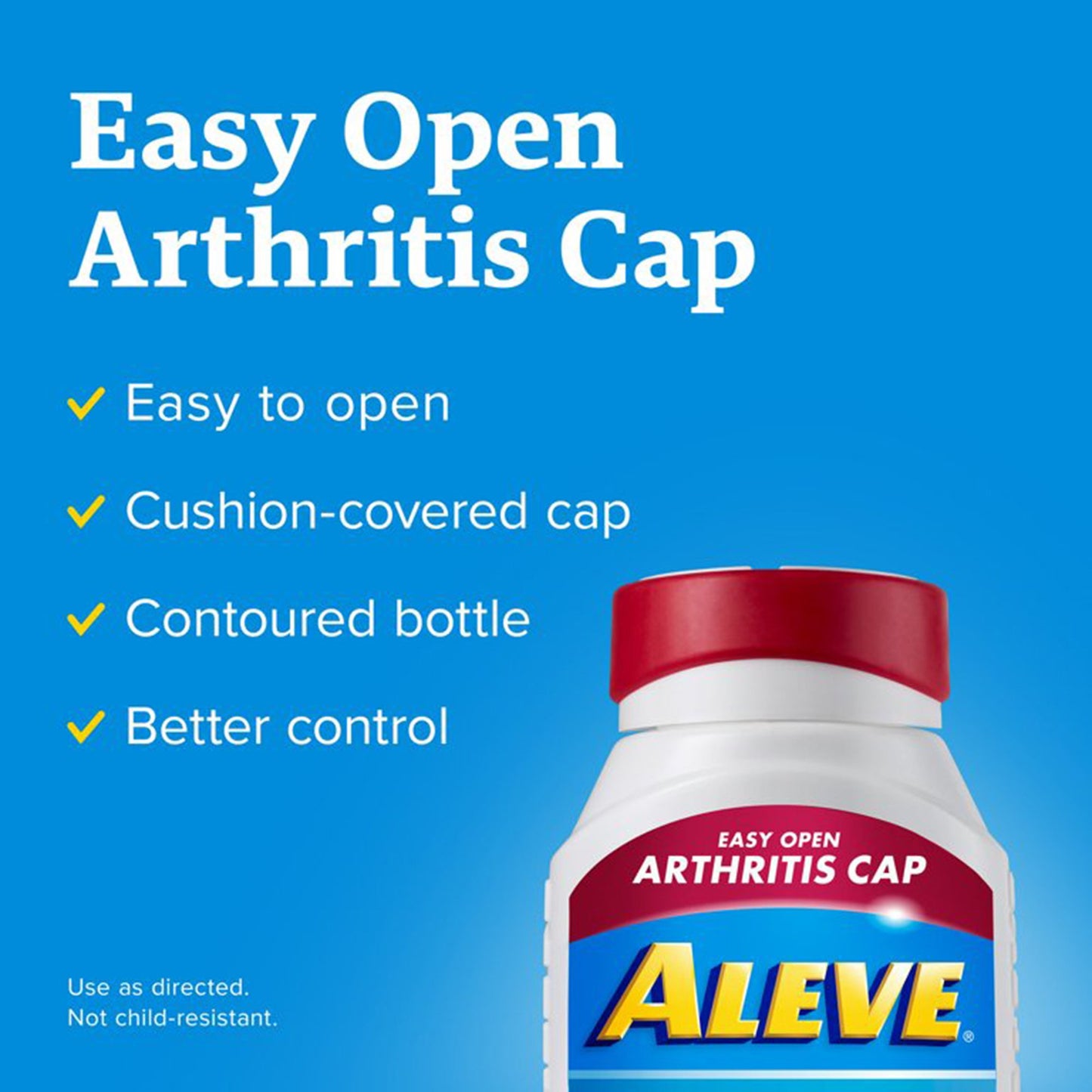 Aleve Caplets with Easy Open Arthritis Cap 00280605001