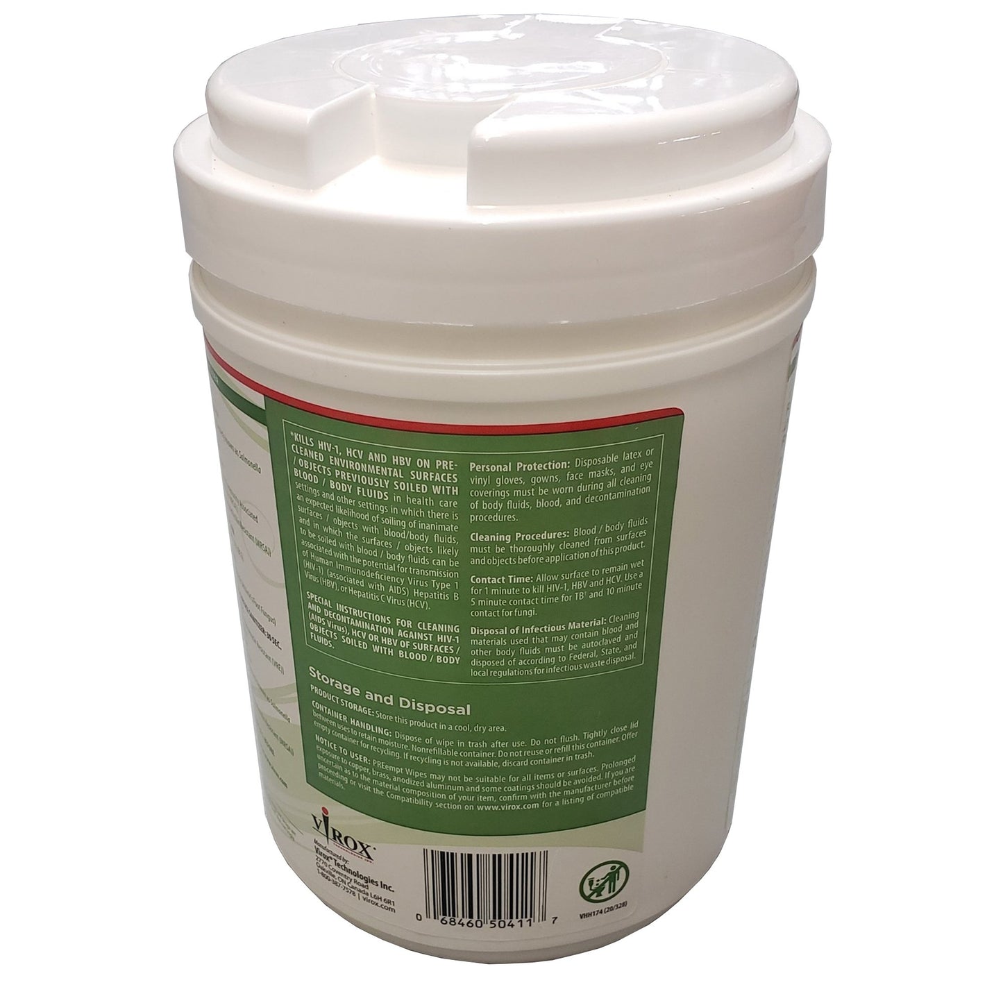 PREempt® Surface Disinfectant Cleaner Wipes 21221