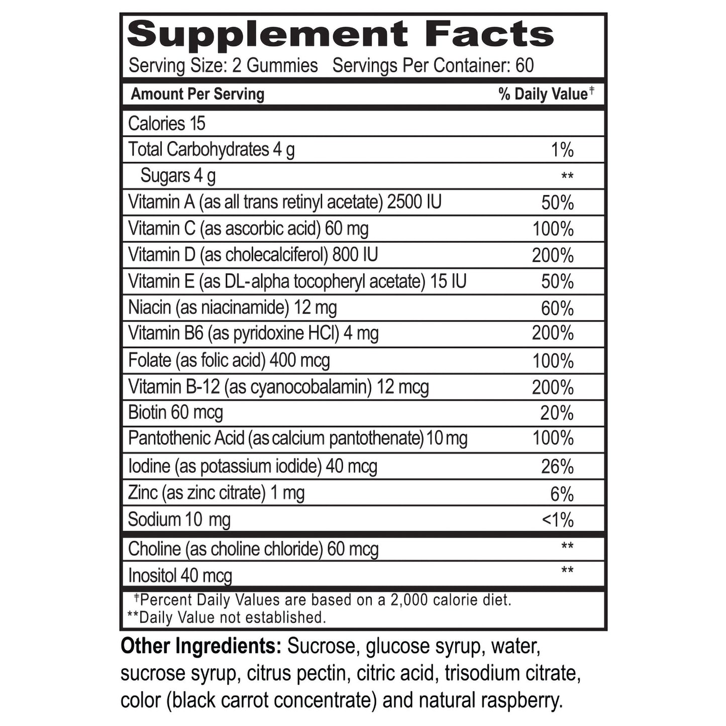 YumV's™ Multivitamin Supplement 9057-06-MYMC