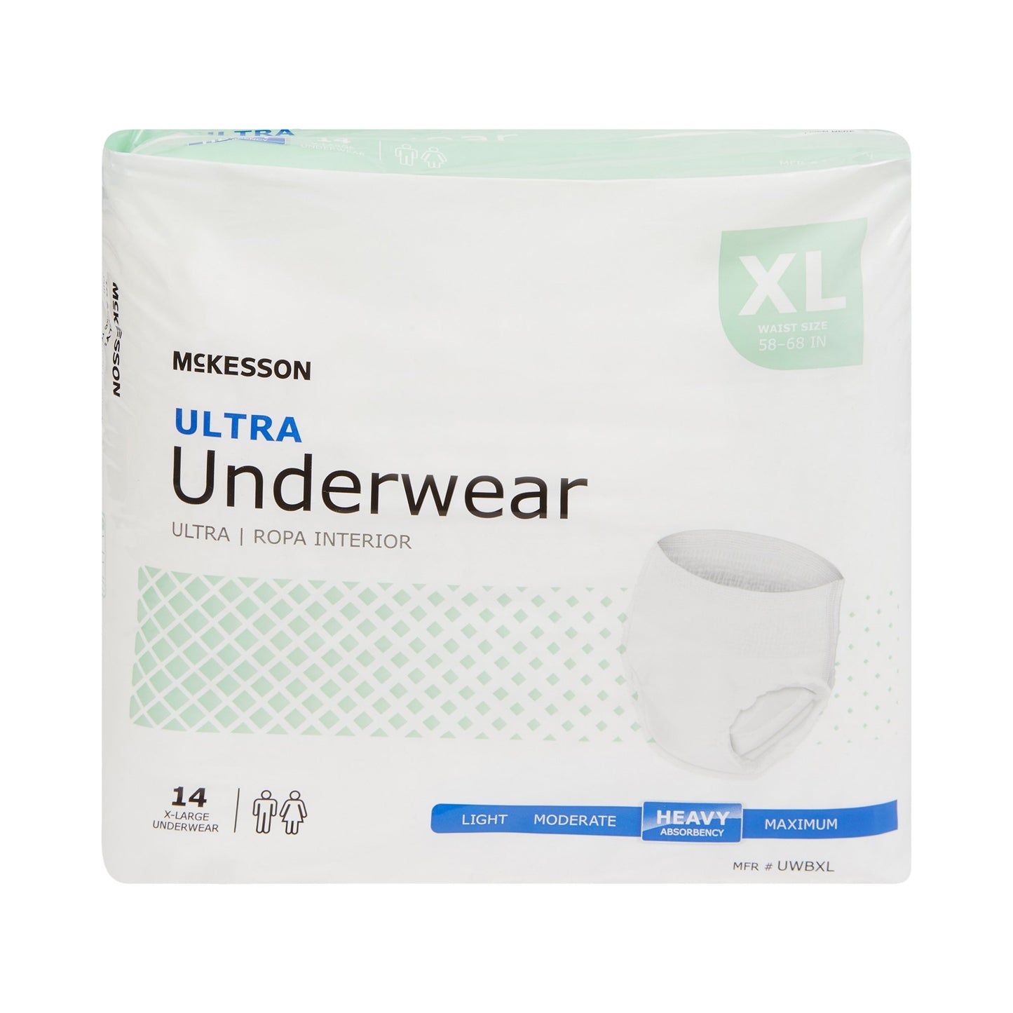 McKesson Ultra Heavy Absorbent Underwear, X-Large UWBXL