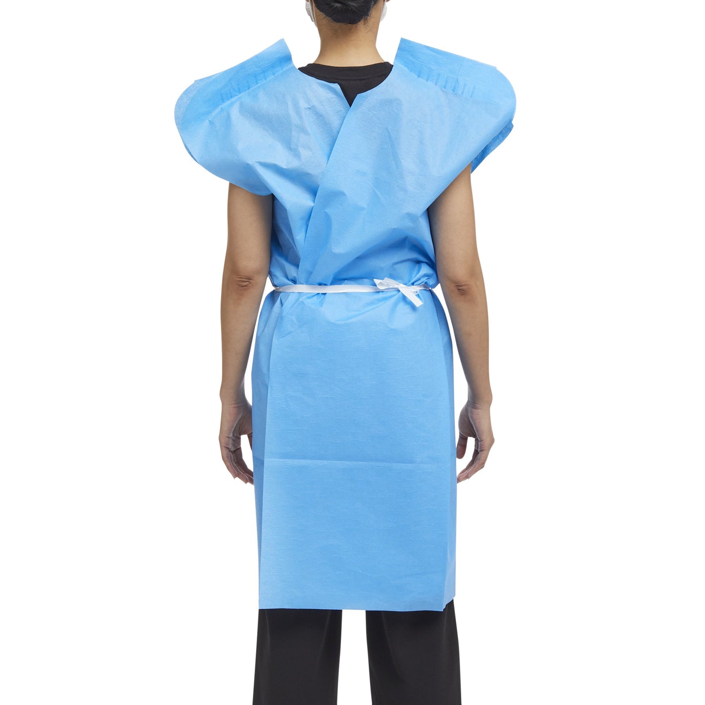 McKesson Patient Exam Gown, One Size Fits Most, Blue 18-831