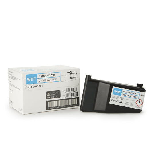 Sysmex America Fluorocell WDF Reagent for use with Sysmex Automated Hematology Analyzers, Hematology test CV377552, Box of 2
