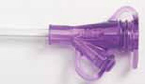 Right Angle Medication Set with Y-Port AMT Clear, 2 Inch Tube, XL - 8-0222