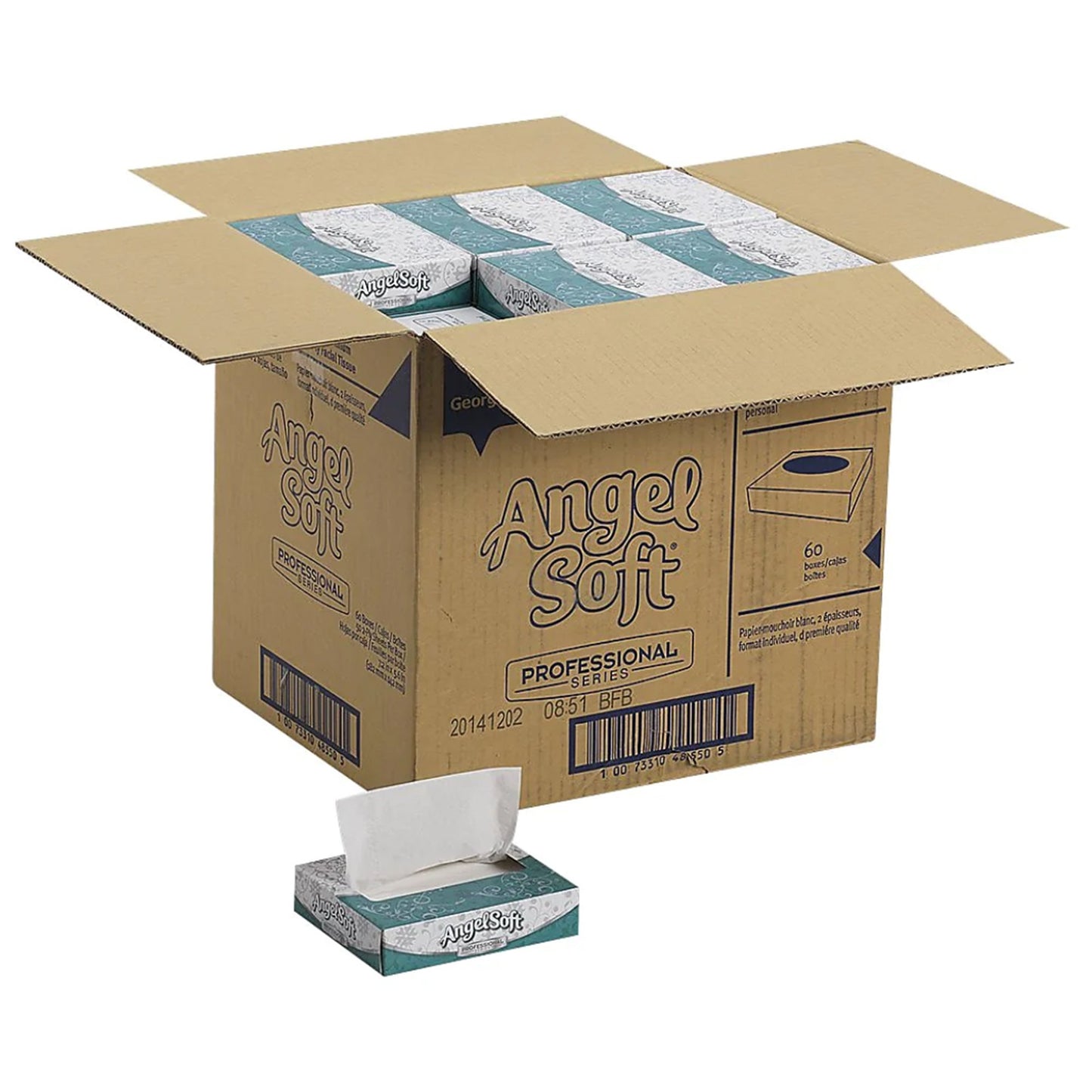 Angel Soft Professional Series® Facial Tissue, 100 ct. 48550