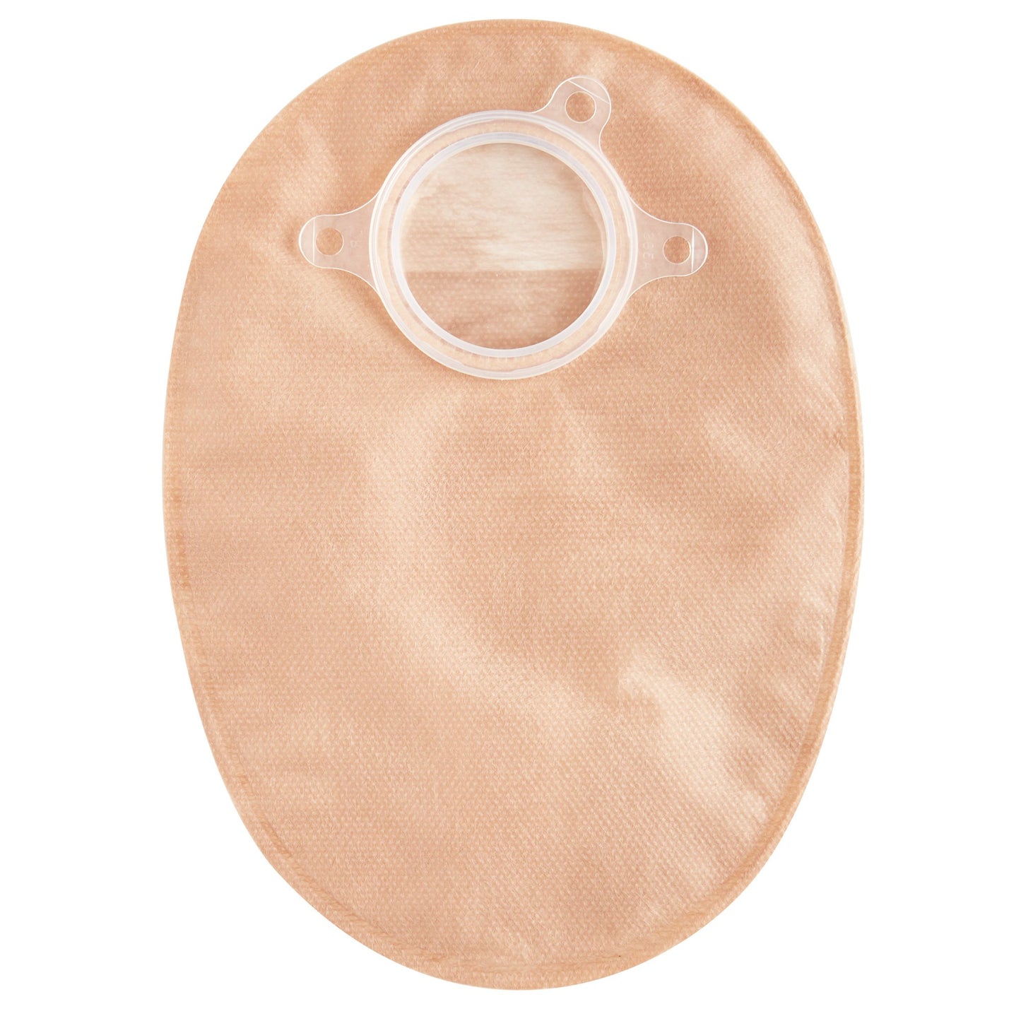 The Natura®+ Two-Piece Closed End Beige Filtered Ostomy Pouch, 57mm Flange 416409