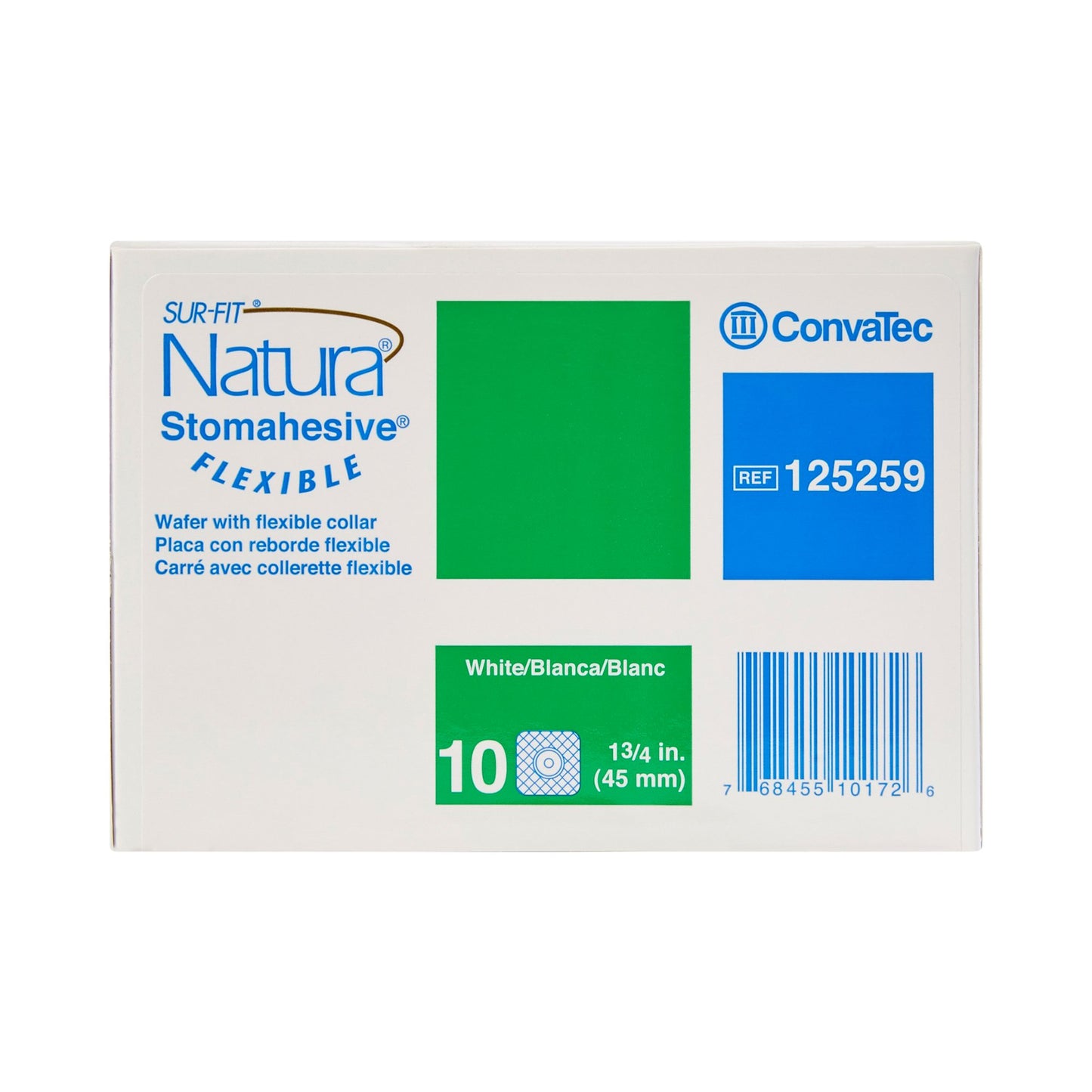 Sur-Fit Natura® Two-Piece Stomahesive® Skin Barrier, 45 mm flange 125259