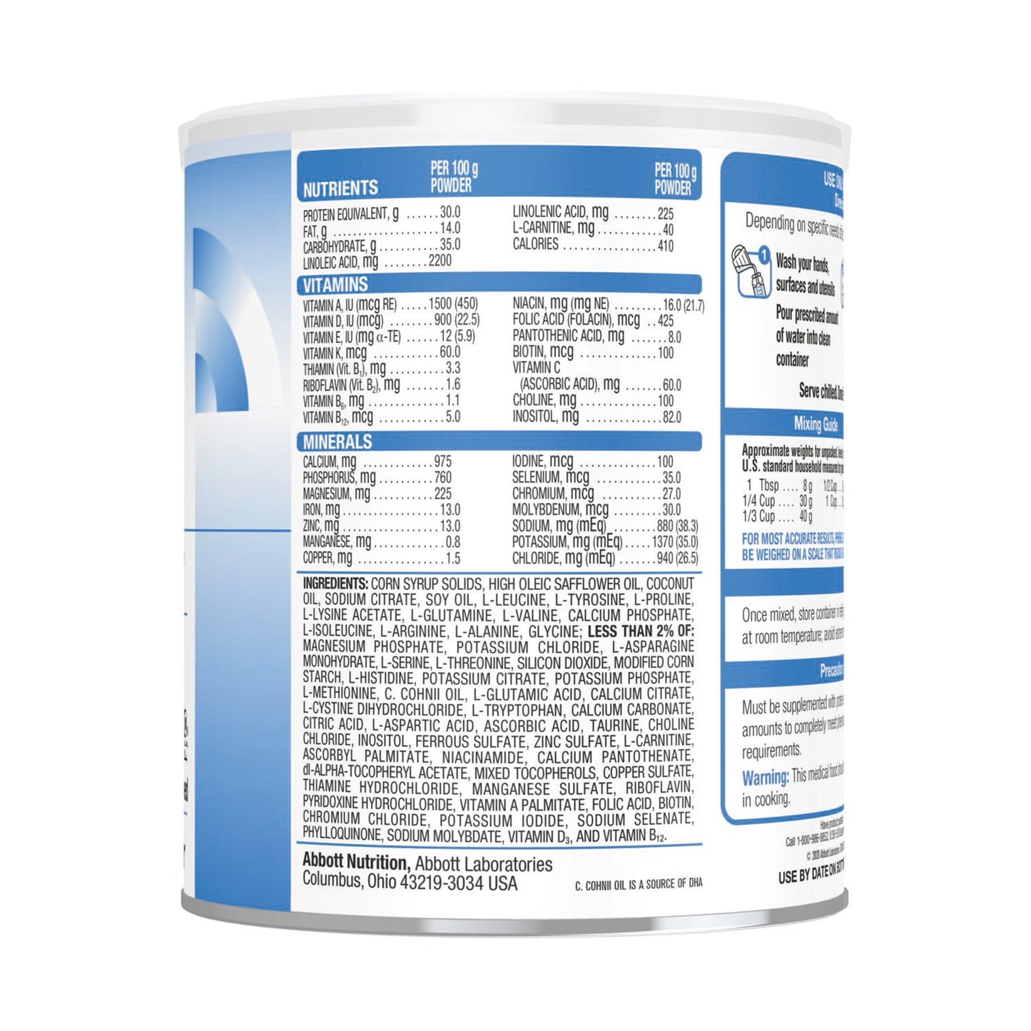 Phenex®-2 Amino Acid–Modified Medical Food for PKU 67054