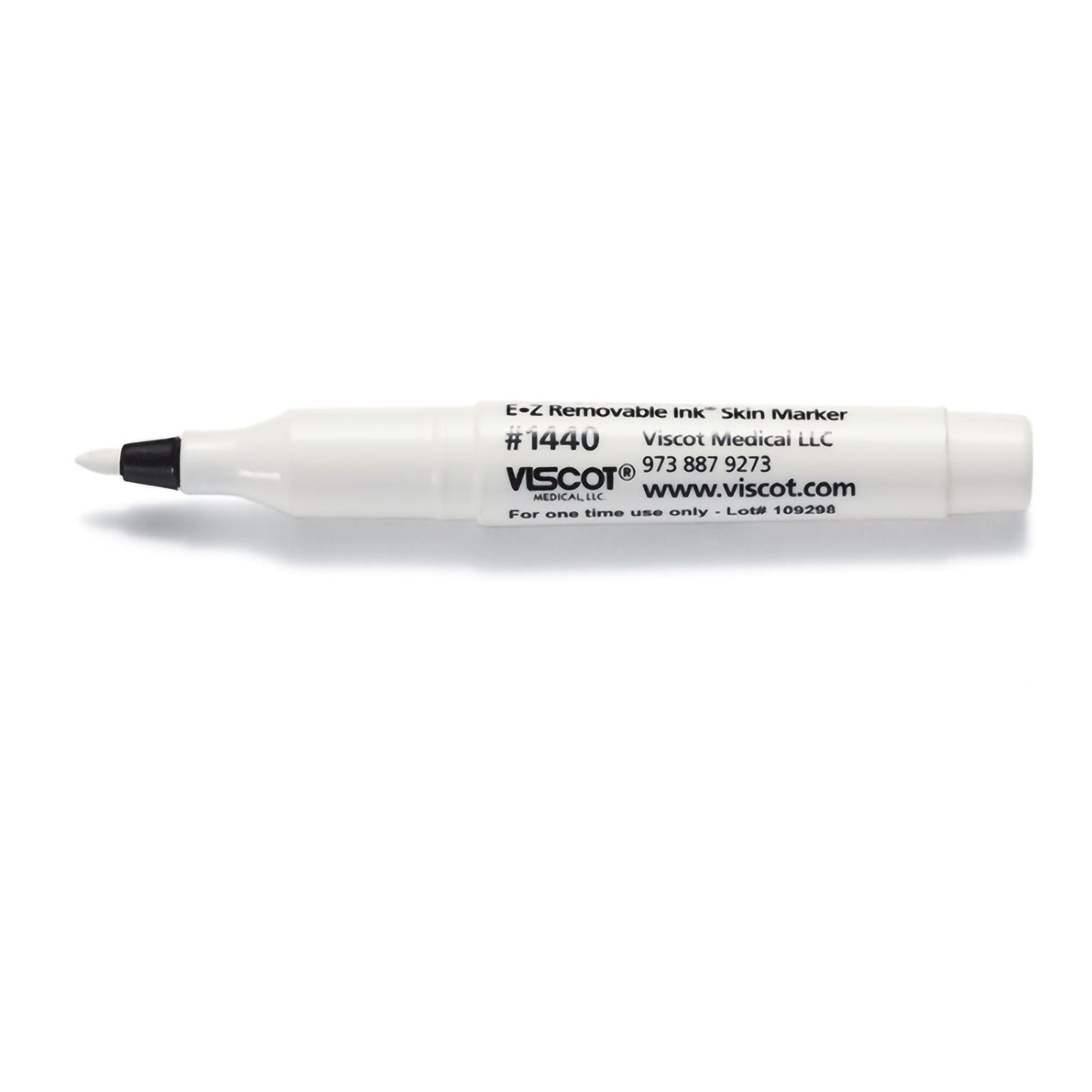 Skin Marker EZ Removable Ink® White Ink NonSterile Mini Regular Tip 1440-500