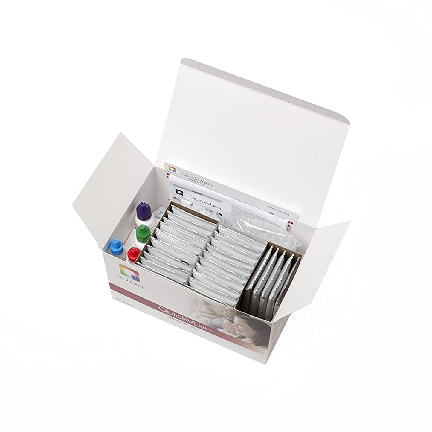 QuickVue+® Strep A Infectious Disease Immunoassay Respiratory Test Kit 20122