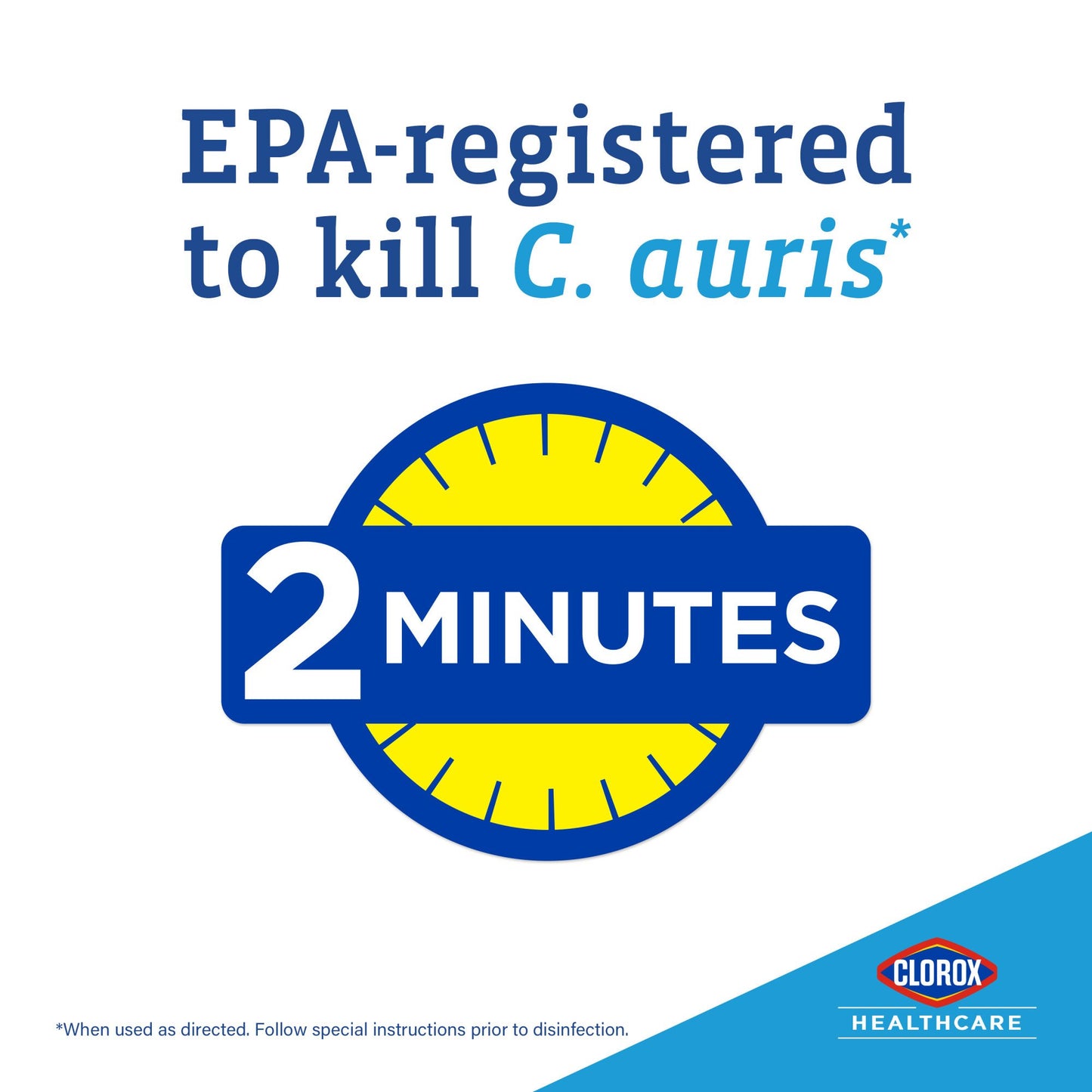 Clorox Healthcare® Hydrogen Peroxide Cleaner Disinfectant Wipes, Refill Pouch 30827