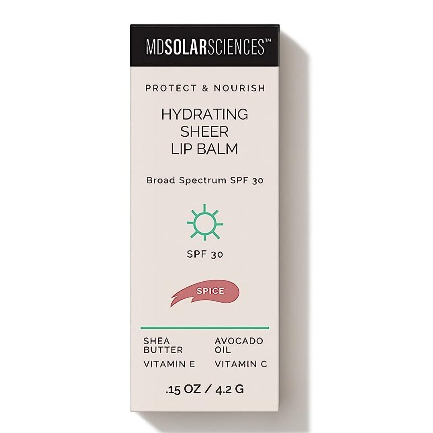 MDSolarSciences® Hydrating Sheer Lip Balm, Spice 175001