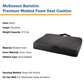 McKesson Premium Molded Foam Seat Cushion, 24 x 18 x 3 Inch 170-76006SP
