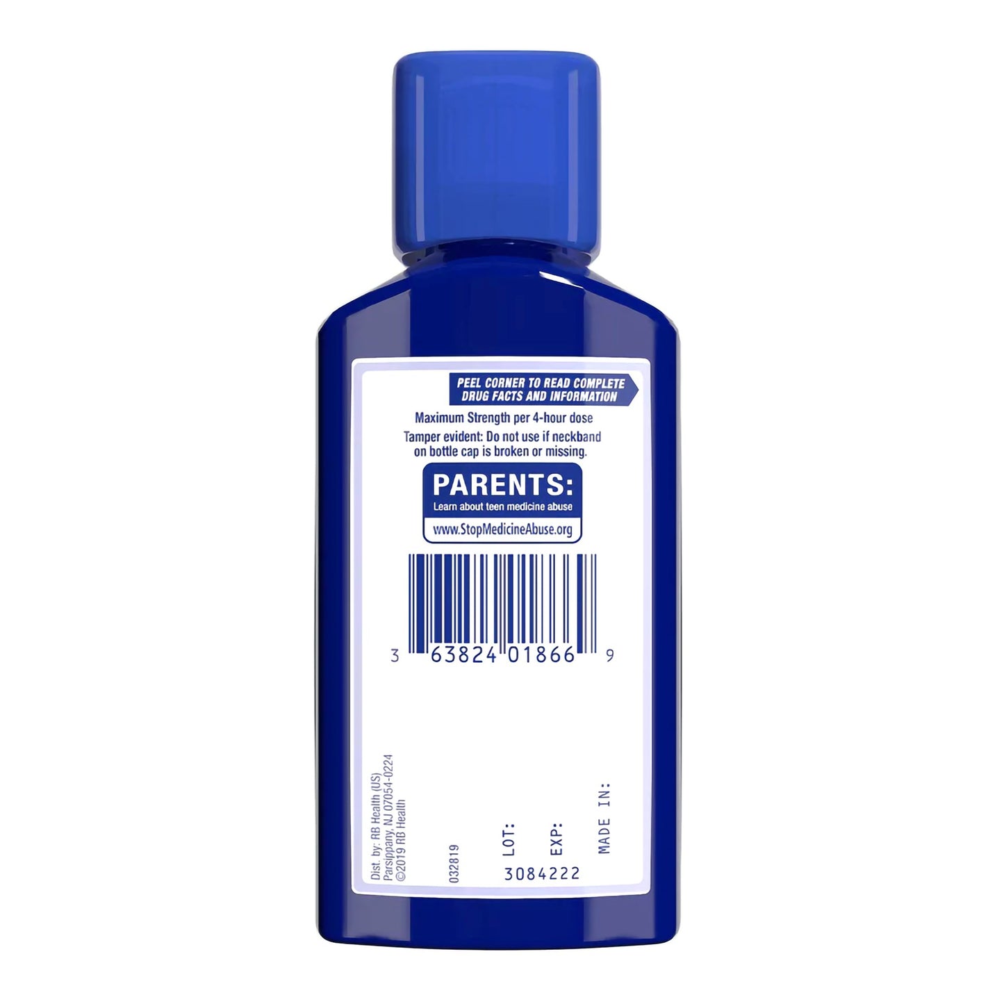 Mucinex® Fast-Max™ DM Max Guaifenesin / Dextromethorphan Cold and Cough Relief 63824001966