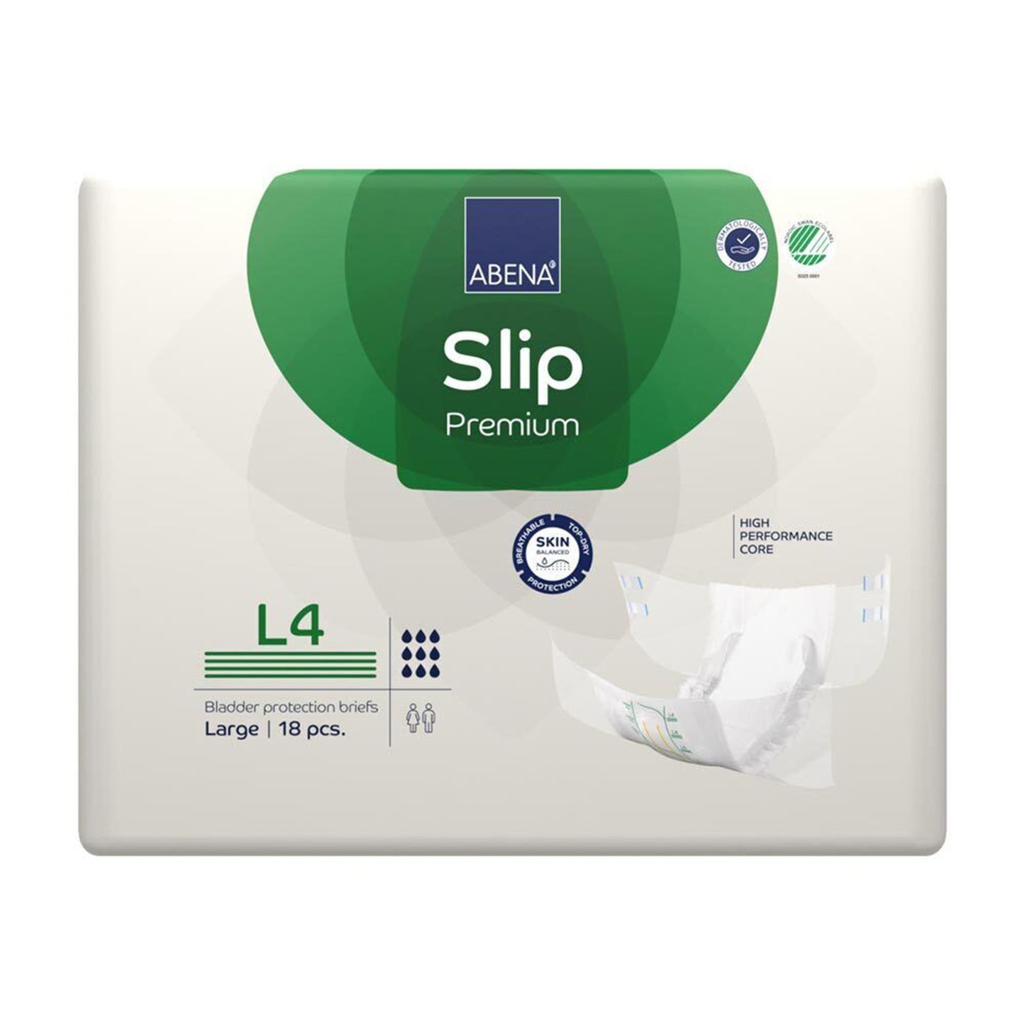 Abena® Slip Premium L4 Incontinence Brief, Large 1000021292