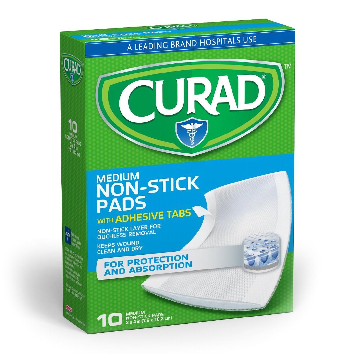 Curad® Adhesive Strip, 3 x 4 Inch 08019630020