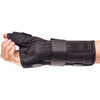 Wrist Brace with Thumb Spica Premier® Aluminium / Foam / Nylon / Plastic / Polyester Right Hand Black Medium 08144563