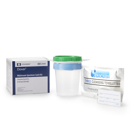Urine Specimen Collection Kit Dover™ 25000 4.5 oz. Specimen Collection Container Sterile - 25000