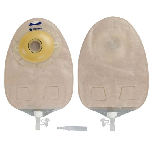 Coloplast SenSura One-Piece Drainable Opaque Urostomy Pouch, 10-3/8 Inch Length, 1 Inch Stoma 11818, Box of 10
