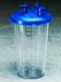 Rigid Suction Canister Medi-Vac® Guardian™ 3000 mL Sealing Lid - 65651-230