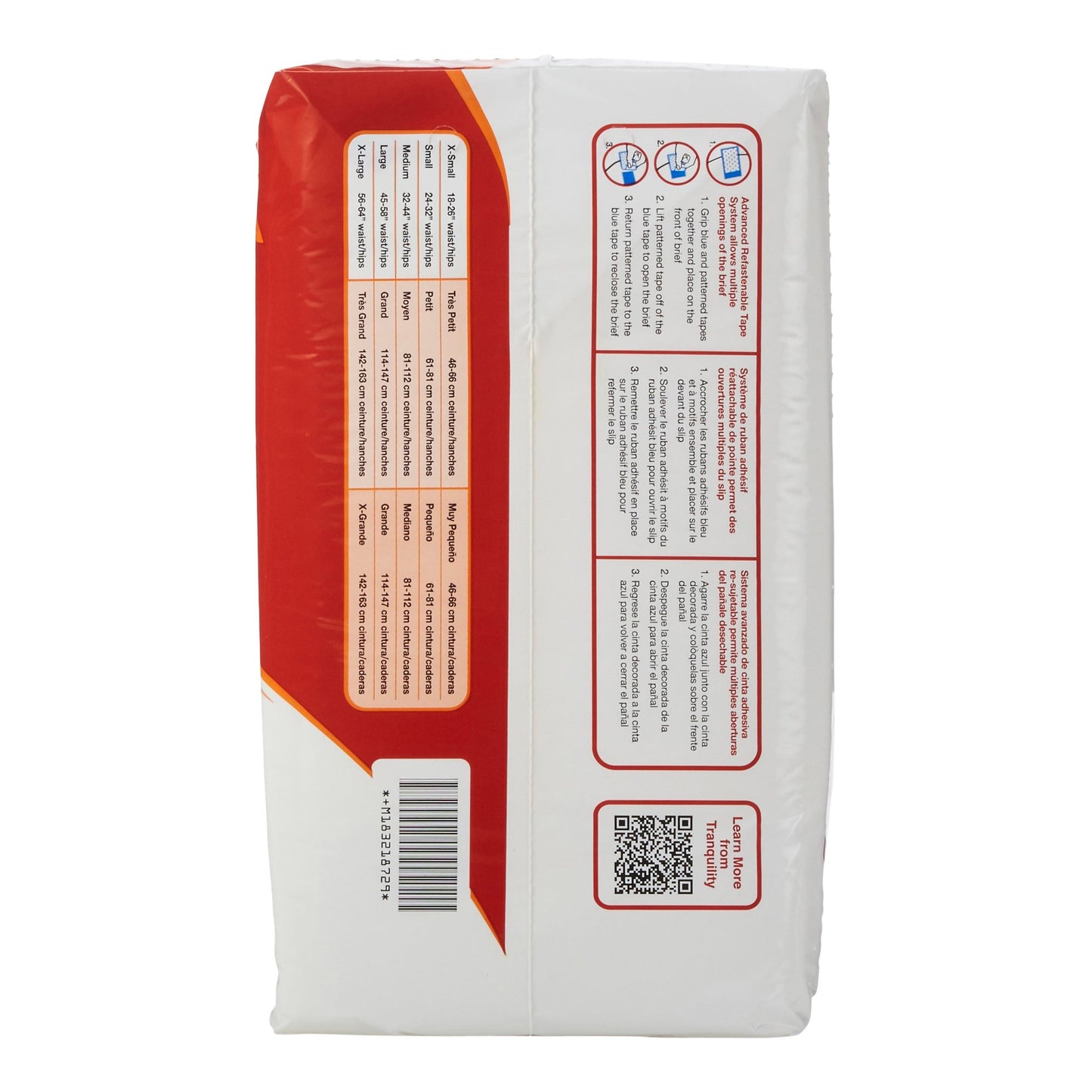 Tranquility® ATN Heavy Protection Incontinence Brief, Extra Large 2187